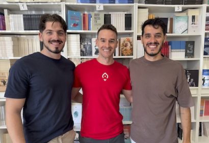 Javier Nieto, Luis Díaz del Dedo y Roberto Pérez, de Grupo Product Hackers