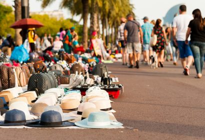 Productos falsificados en top manta