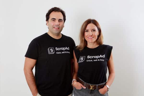 Samuel Ruiz y Sandra Montes, fundadores ScrapAd, marketplace de material reciclado