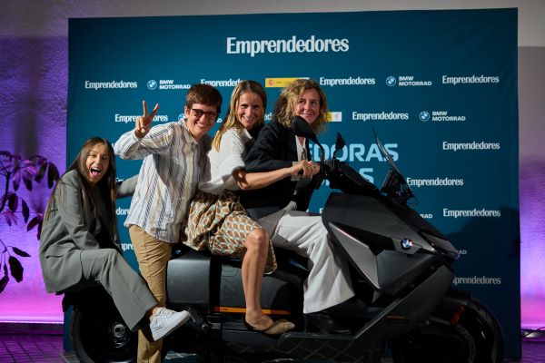 Yaiza Canosa, Isabel Portero, Lupina Iturriaga y Laura González-Estéfani en el evento Emprendedoras Innovadoras